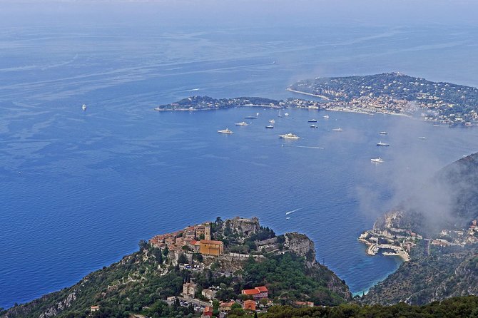 Antibes, Cannes, Eze village, Perfume Fragonard, Monte Carlo-Monaco - Monaco old town: cathedral and the princely palace time window