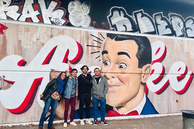 Artistic walk in Nice - Stop 3: Les Puces de Nice, street art through an antique market lens
