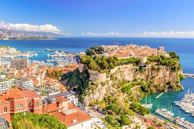 Best landscapes of the French Riviera, Monaco & Monte Carlo - Grande Corniche and Mont des Mulles: the Monaco approach