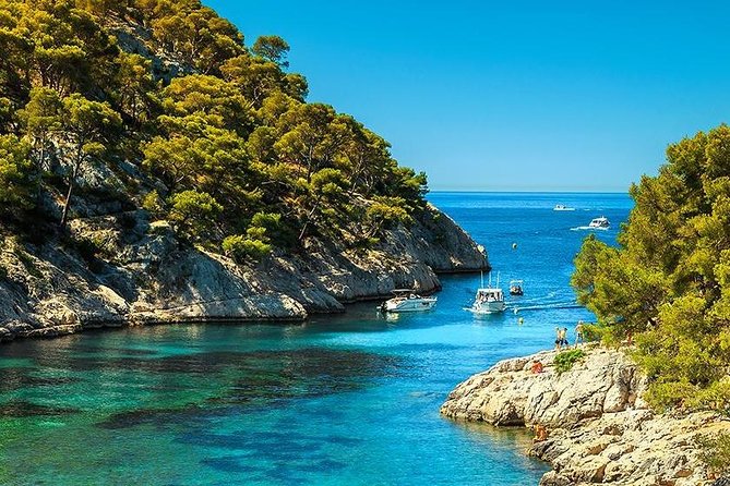 Calanques of Cassis, Aix-en-Provence & Wine Tasting Private Tour - Parc national des Calanques by boat: where the cliffs feel real