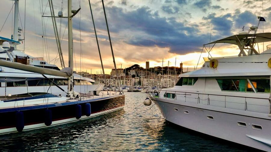 Cannes: Beyond the Red Carpet Walking Tour with Food & Wine - Palais des Festivals: Red Carpet Photos, Walk of Fame Moments, and Cinema-Theater Energy