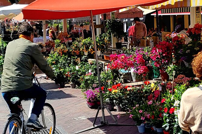 Colourful Excursion on the French Riviera - Old Antibes Ramparts and Market Atmosphere by the Sea