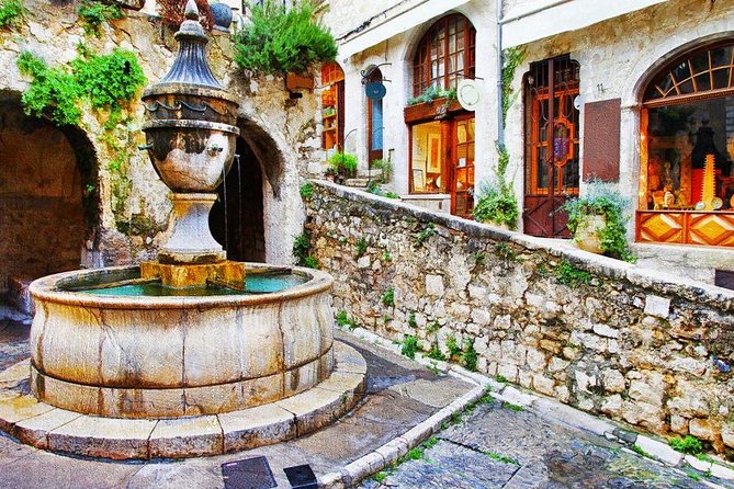 Countryside Tour - Stop 3 in Tourrettes-sur-Loup and the Gorges du Loup waterfall area