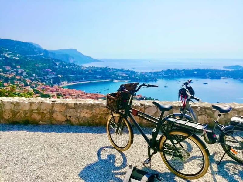 Ebike seaside by Nice: Fantastic Villefranche's Bay & Hill - Picnic lunch by the beach, the real morale boost