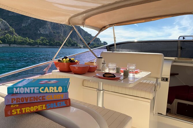 Exclusive Private Boat Tour on a Luxury Day Cruiser - Nice/Monaco - Cap Ferrat stop: billionaire villas, mega yachts, and a proper sea swim