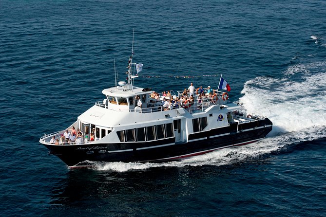 Ferry from Nice to Monaco - Jardin Exotique, Grotte de L’Observatoire, Musée Océanographique: choose your style