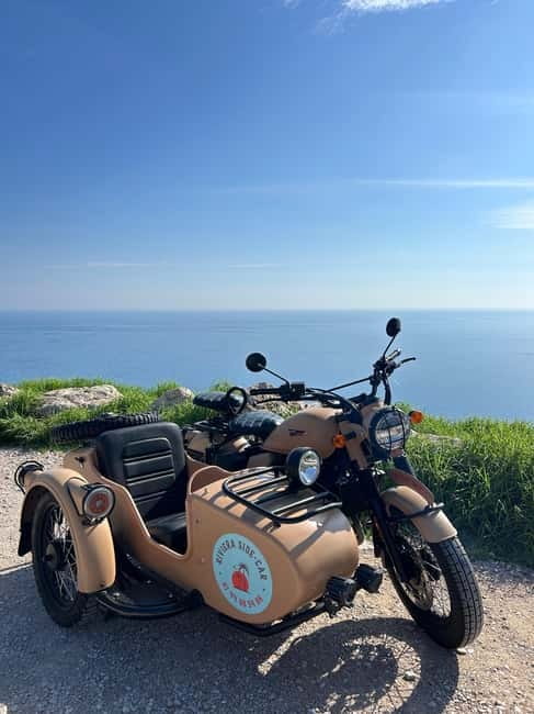 French Riviera City Tour by Sidecar - Mont-Boron and the view pause that sets the tone