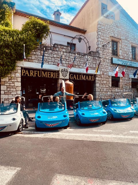 French Riviera Guided Tour by Exclusive Open Top Car - Cap Ferrat by the sea: a glass stop and time to ask for a swim