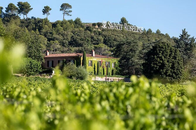 From Nice: Chateau de Cremat and Chateau Ste Roseline Wine Tour - Château Sainte-Roseline: Chapel Visits and Vineyard Walk Options