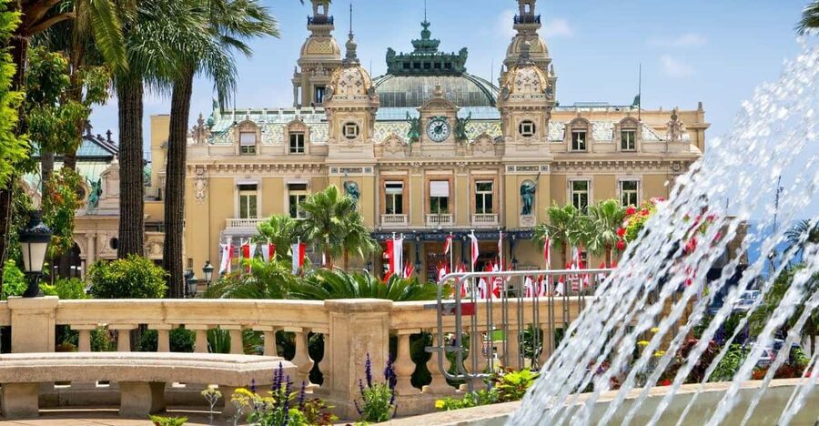 From Nice: Eze, Monaco and Monte Carlo Half Day Tour - Monte Carlo glamour with a Formula I circuit drive