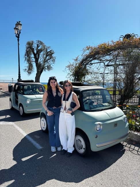 From Nice: Follow a guide in an electric car on the French Riviera! - Nice, First Views, and the Start of the Scenic Highway Mood