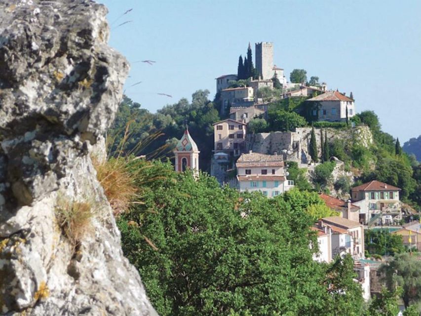 From Nice : Gourdon, St-Paul de Vence, Tourettes & Grasse - Tourettes-sur-Loup: a quick violet-town photo break