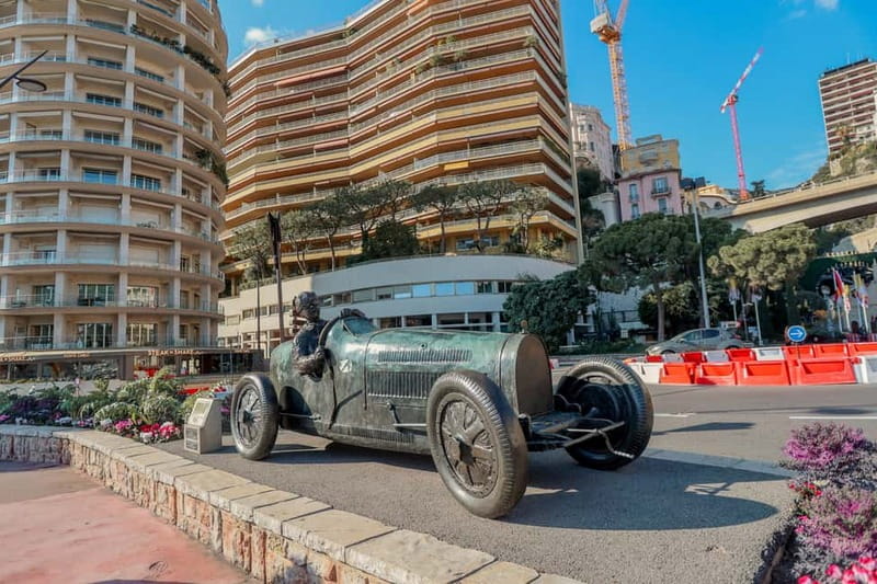 From Nice: Monaco, Monte Carlo and Eze Afternoon Tour - Le Rocher and Prince’s Palace Square: old Monaco with iconic anchors
