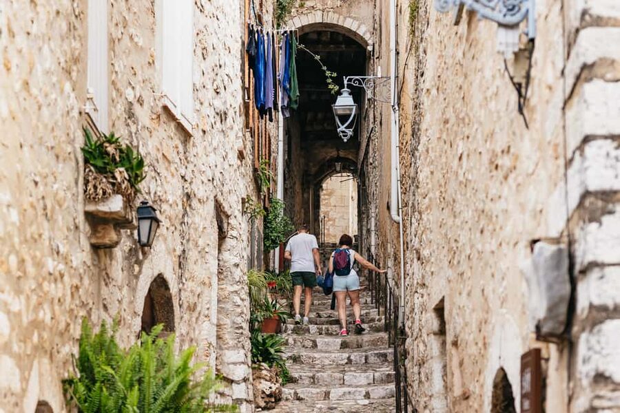 From Nice: Wine Tasting, Cannes, and Countryside Tour - Gairaut Waterfall Views, the Best Kind of Nice Goodbye
