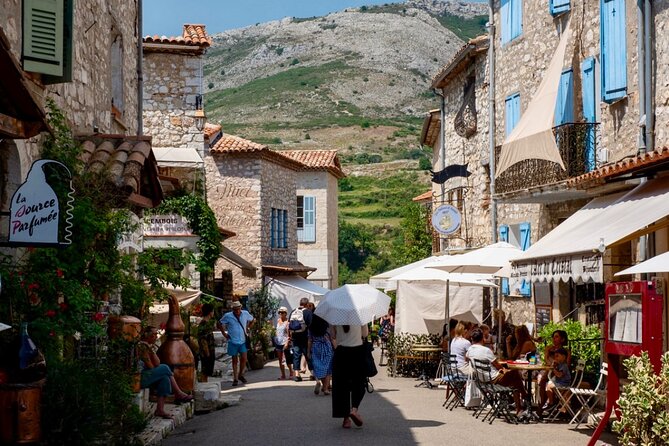 Gourdon - Grasse - Valbonne – Medieval Villages & Countryside - A private Mercedes ride from Nice that saves your energy