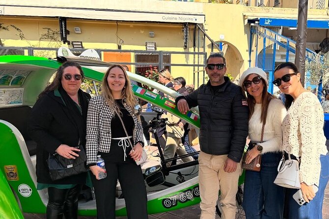 Guided Eco-Friendly Bike Taxi Tour from Nice - Promenade du Paillon, Lycee Massena, and ending at Place Massena