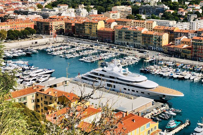 Guided Walking Tour in Nice France - Promenade des Anglais and Opéra de Nice, big icons in quick bites