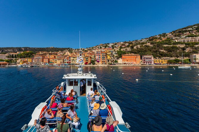 Mediterranean Coastal Sightseeing Cruise from Nice - Villefranche-sur-Mer bay: a sheltered harbor moment you can really see