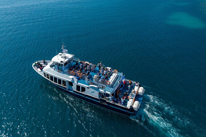 Mediterranean Coastal Sightseeing Cruise from Nice - Onboard commentary in English and French: fun, helpful, and sometimes quiet