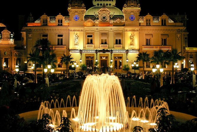 Monaco and Monte-Carlo by Night with Private Driver/Guide - The Rock and the illuminated palace: Monaco’s night look