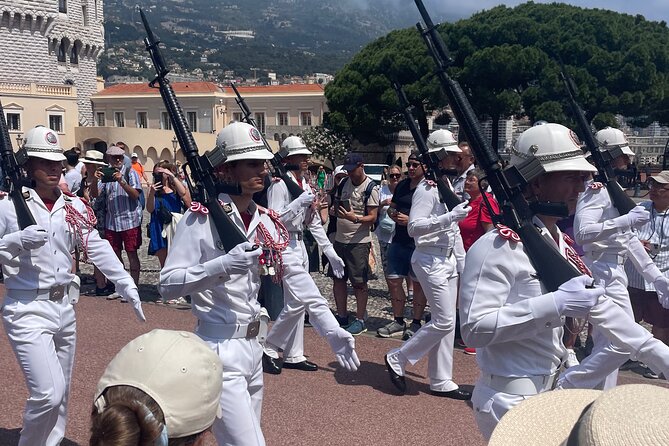 Monaco - Monte Carlo - Eze Village- Small Group - Half Day Tour - - Prince’s Palace area: Old Town streets, changing of the guard, and regal viewpoints