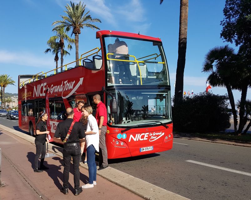 Nice: 1 or 2-Day Hop-On Hop-Off Bus Tour - Audio guide: turn scenery into context without slowing down