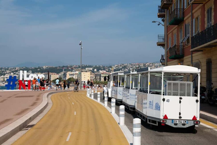 Nice: A gentle ride on a small electric train with panoramic views - Comfort, Space, and Practical Expectations for the Ride