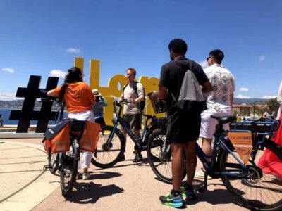 Nice and its panoramics surroundings on e-bike