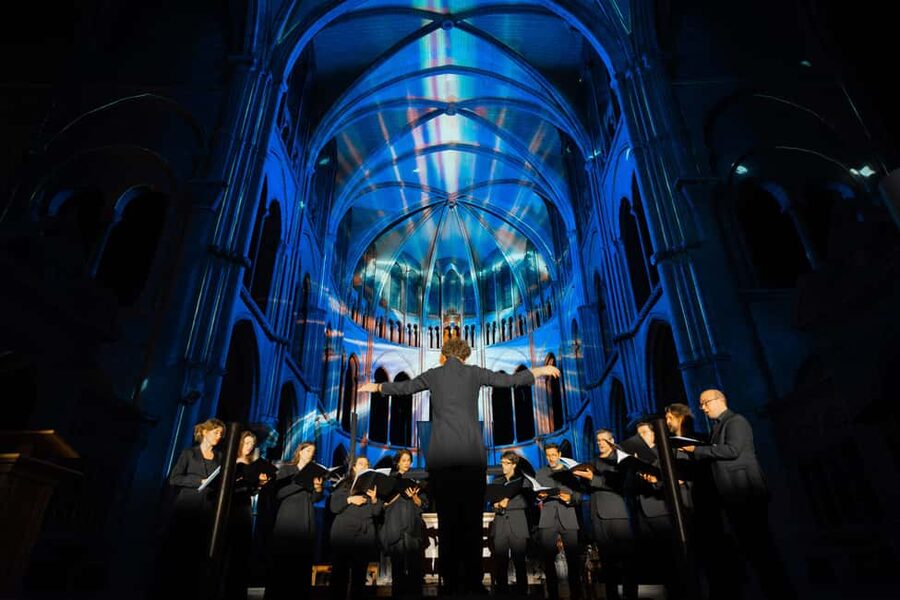 Nice Basilica: New Sound and Light Show – LUMINISCENCE - What You Actually See: The Celestial Odyssey Story in Motion