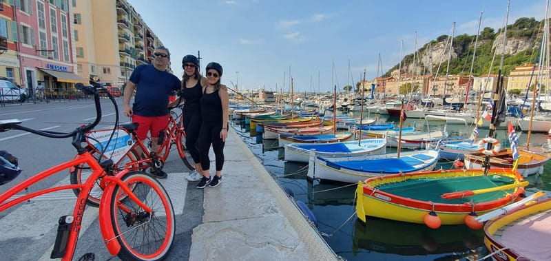 Nice: Bike or E-Bike Rental - Riding out toward Antibes and Villefranche/Mer
