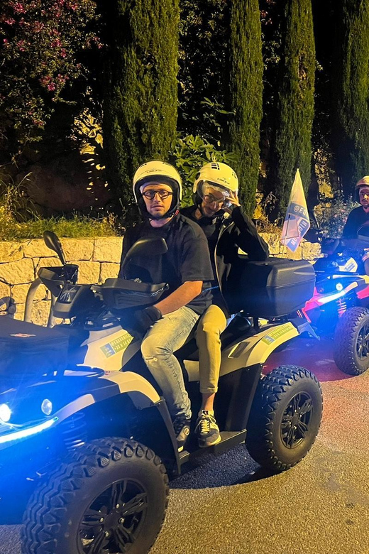 NICE BY ELECTRIC QUAD:panoramic tour from Nice - Passenger Included, Helmet Gear Included, Photo Help Included