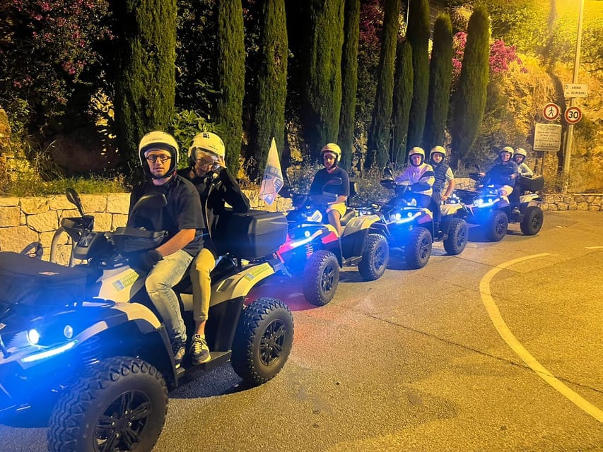 NICE BY ELECTRIC QUAD:panoramic tour from Nice - Day, Sunset, or Night, Picking the Right Time Slot
