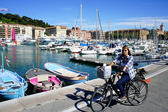 Nice: E-bike tour along the panoramic French Riviera - Stop 4, Nice Port: Where the View Meets Daily Life