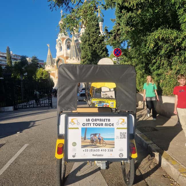 Nice: Electric Rickshaw City Tour with Local Guide - Finishing in the central streets: Verdun, Notre Dame, Victor Hugo, and the Russian church