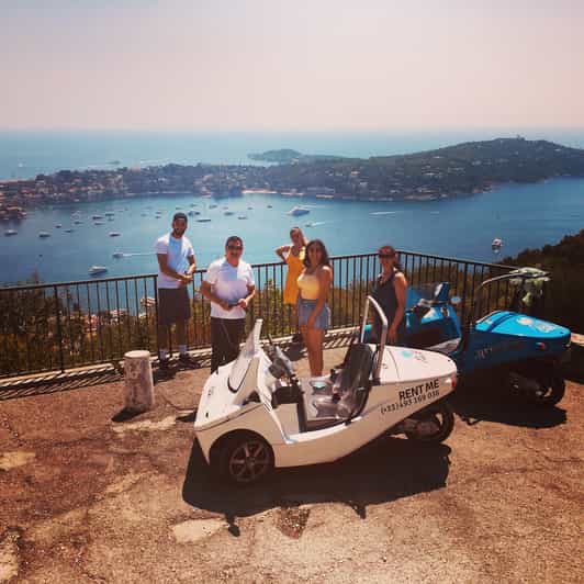 Nice: Exclusive Guided Tour in a One-of-a-Kind Electric Car - Electric 3-Wheeler, Open-Top Fun: How It Feels on the Road