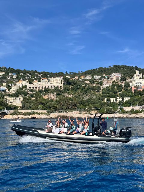 Nice: Mala Caves, Villefranche & Snorkeling Boat Tour - Cruising past Eze, Beaulieu-sur-Mer, and Saint-Jean-Cap-Ferrat