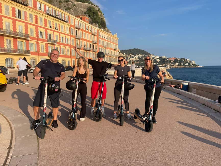 Nice: Must-Sees Electric Scooter Tour - Place Massena Photo Stop: The City’s Meeting Point