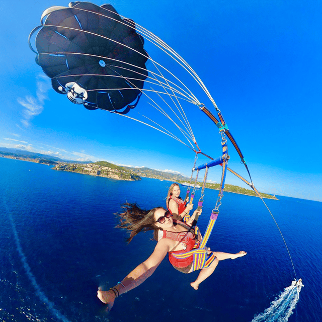 Nice: Parasailing Adventure with French Riviera Views - The boat ride out of Port Lympia: fast, fun, and useful
