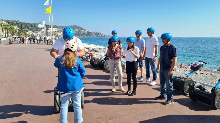 Nice: Private Segway Tour - Castle Hill choice: views for your whole trip, plus the speed moment