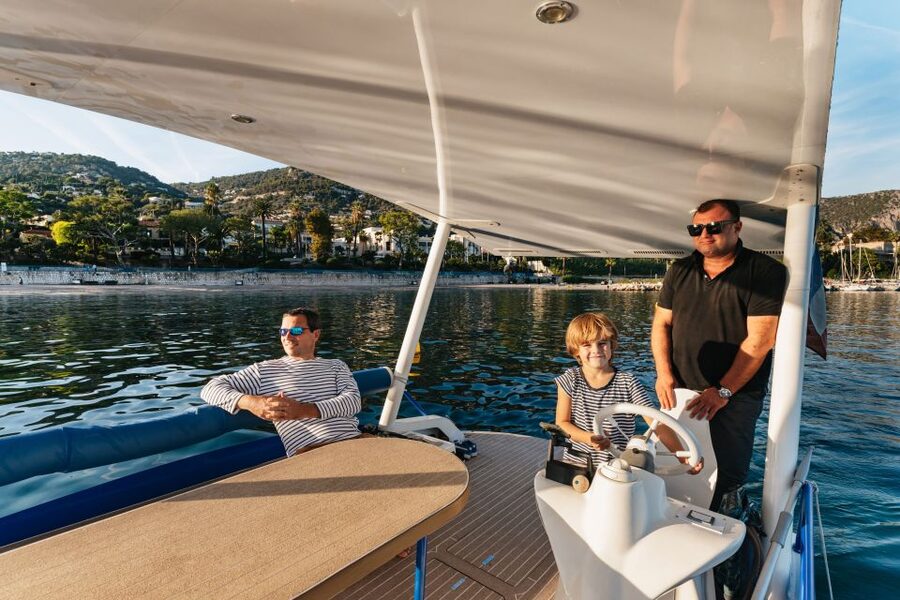 Nice: Private Sunset Tour on Solar Powered Boat - Who your guide is, and why it affects the whole cruise