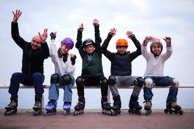 Nice: Sunset rollerblading tour, local socca, and live music! - The Nice Route: Rue de la Liberté, Rue de la Buffa, Rue du Congrès