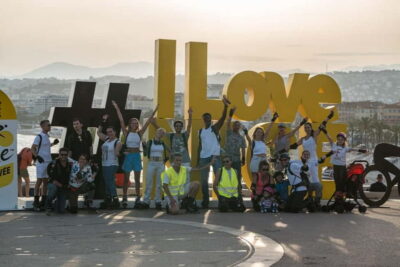 Sunset rollerblading tour, local socca, and live music!