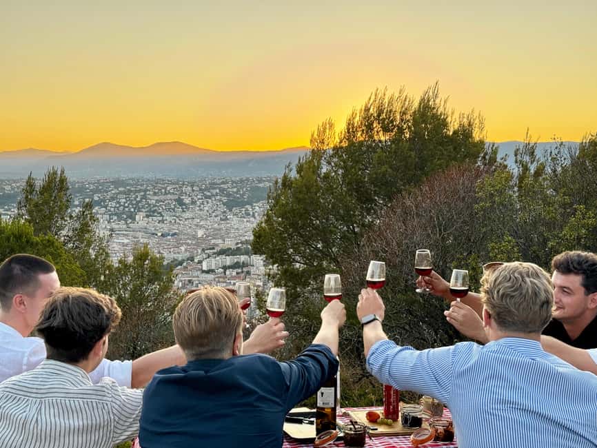 Nice: Sunset & Wine Tasting in a historic Land Rover - Key things I’d circle on your map