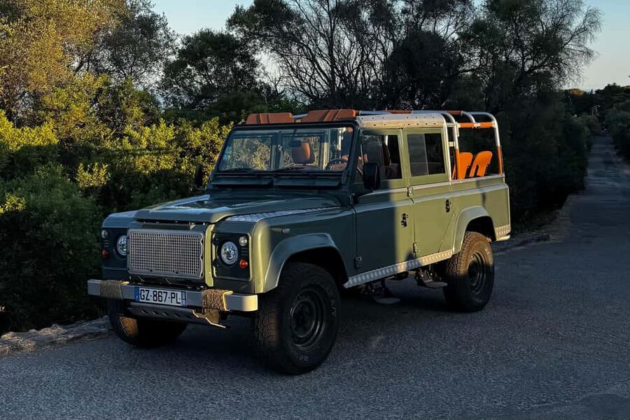 Nice: Sunset & Wine Tasting in a historic Land Rover - Nice from above: the apéritif moment you’ll actually taste
