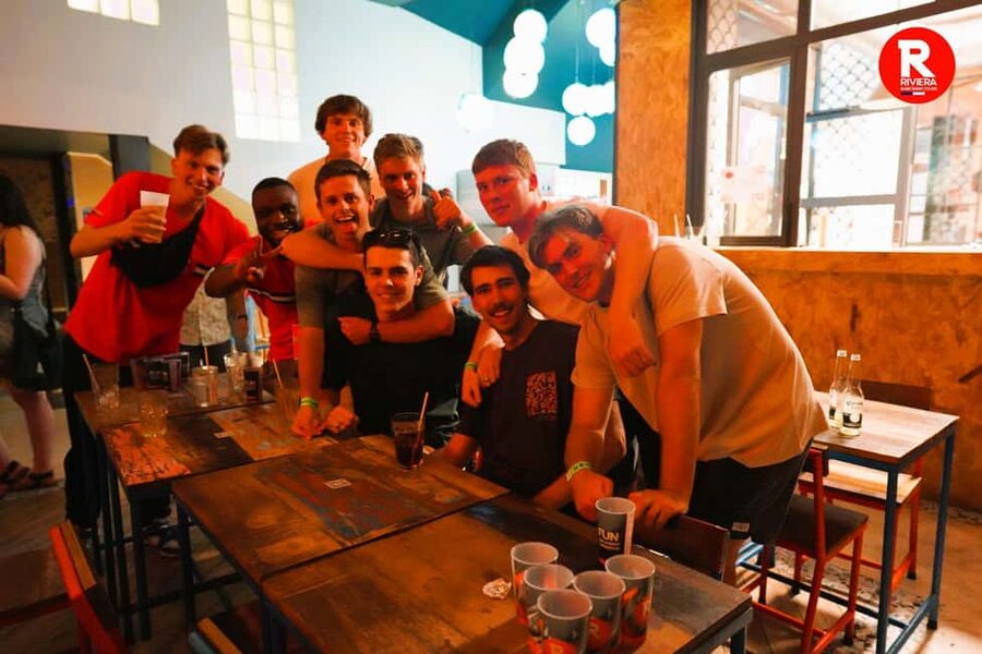 Nice: Ultimate Party Bar Crawl Free Shots & VIP Club Entry - Cours Saleya time: drinks, wine tasting energy, and a natural party launch