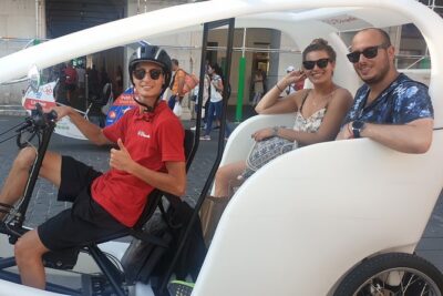 Visit of Nice by electrically assisted bike taxi 1 hour.