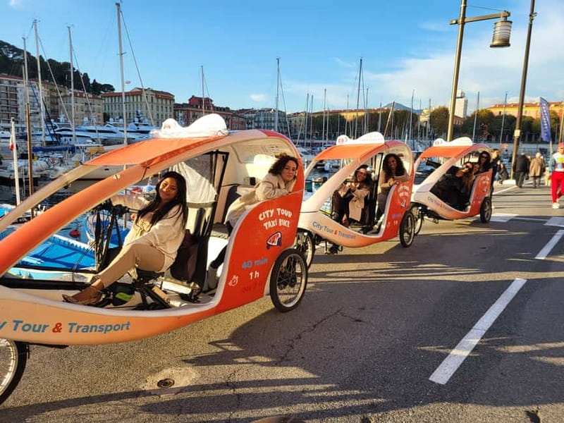 Nice : visite guidée 1h30 en TukTuk avec guide Nicois. - From Pickup to Promenade des Anglais: Getting Oriented Fast