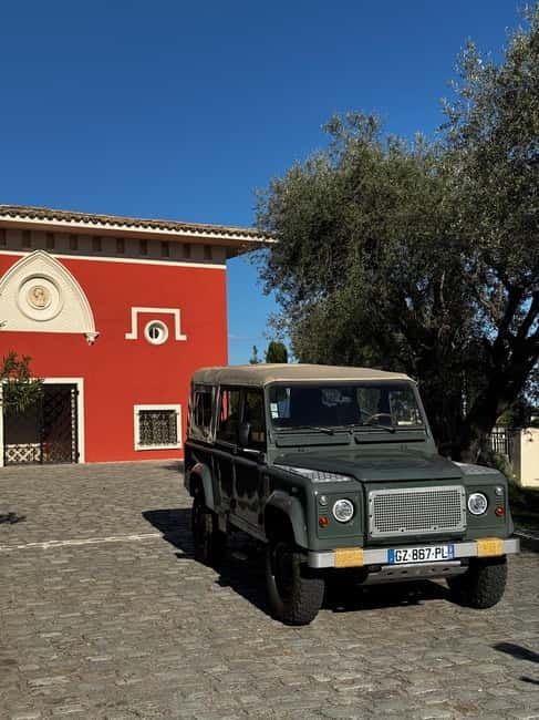 Nice : Wine Tasting at a Historic Château in a Land Rover ! - Buying bottles at the end: factory-price shopping without the pressure
