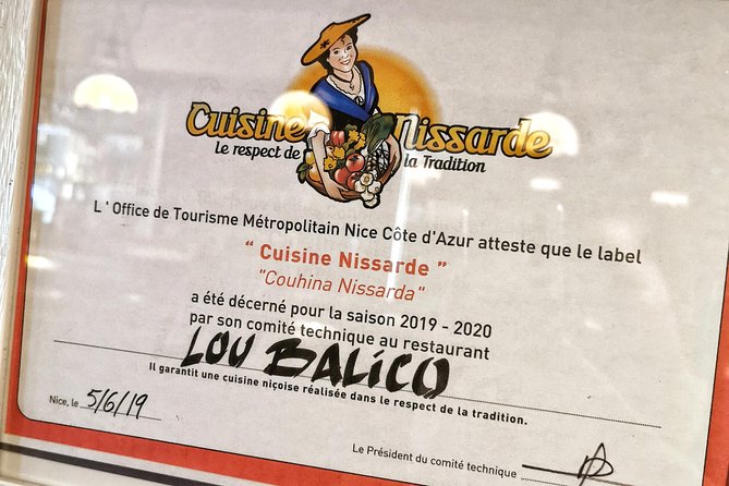 NO DIET CLUB - Unique Local Food in Nice ! - Who should book this tour, and who should plan around preferences