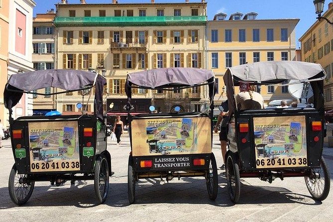 Original Nice city tour ( pedicab-vélo taxi) - How to get the best value out of your 1 to 1.5 hours